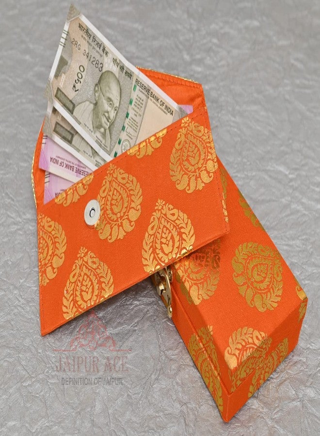 JAIPUR ACE Wood Printed Decorative Shagun Cash Money Box With Envelop Wedding Gift Jewellery Wrap Assorted Pack Of 2 Multicolored Gaddi Box - Image 3
